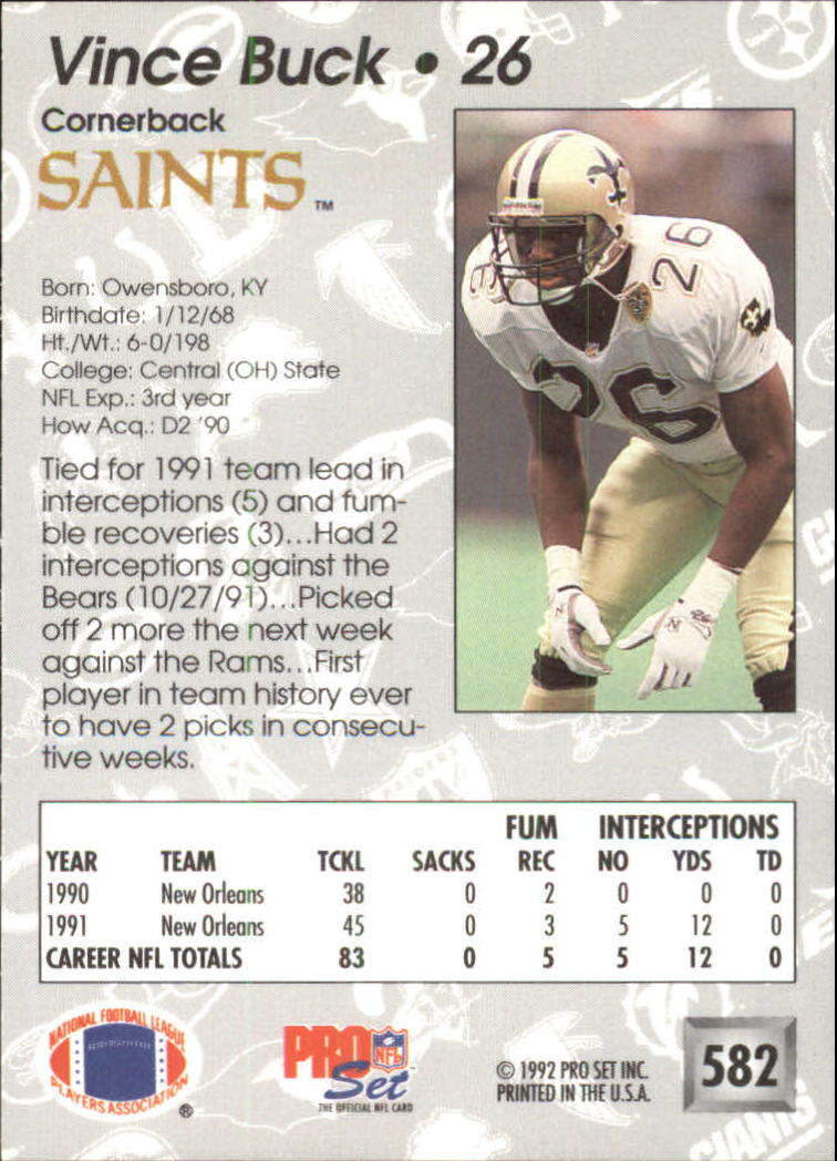 A2160- 1992 Pro Set Football #s 501-700 +Inserts -You Pick- 15+ FREE US SHIP - Picture 163 of 318