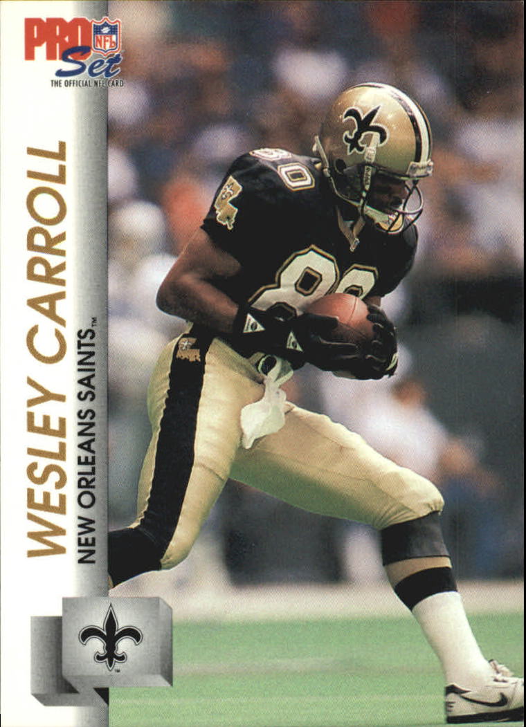 1992 Pro Set #583 Wesley Carroll