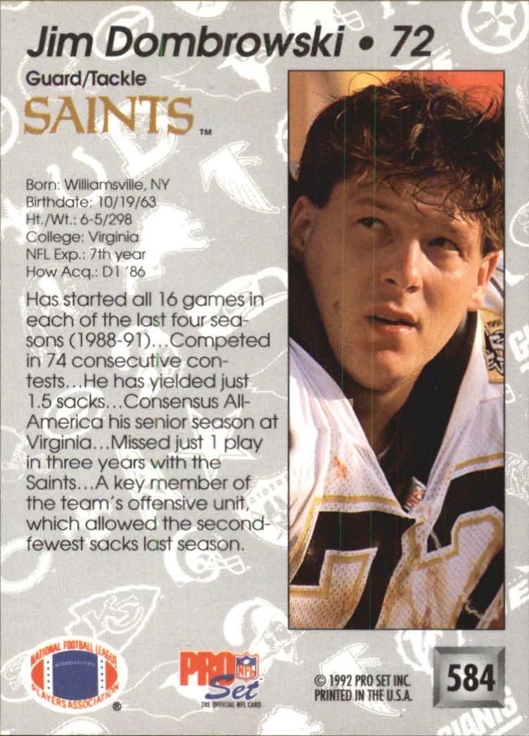 A2160- 1992 Pro Set Football #s 501-700 +Inserts -You Pick- 15+ FREE US SHIP - Picture 167 of 318