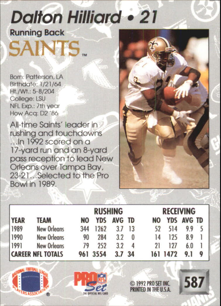 A2160- 1992 Pro Set Football #s 501-700 +Inserts -You Pick- 15+ FREE US SHIP - Picture 173 of 318