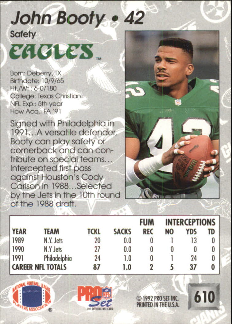 A2160- 1992 Pro Set Football #s 501-700 +Inserts -You Pick- 15+ FREE US SHIP - Picture 219 of 318