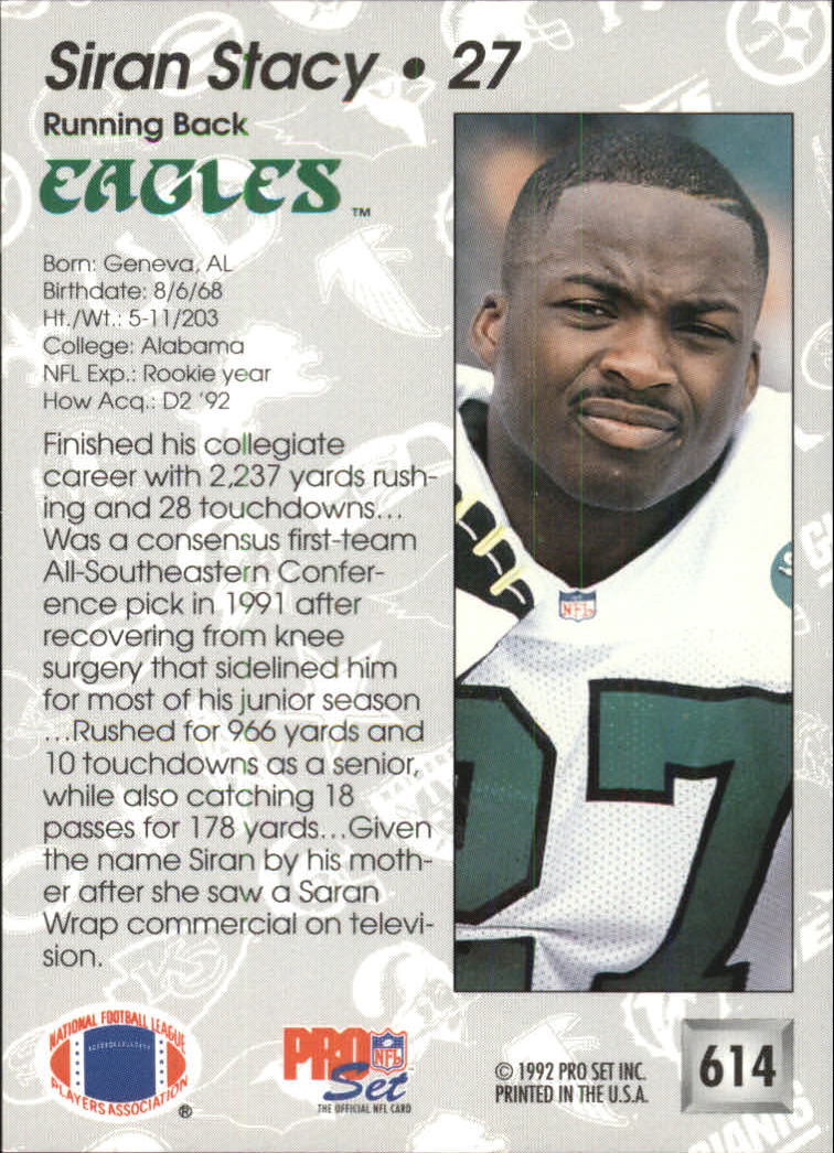 A2160- 1992 Pro Set Football #s 501-700 +Inserts -You Pick- 15+ FREE US SHIP - Picture 227 of 318