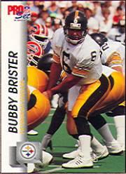 1992 Pro Set #626 Bubby Brister
