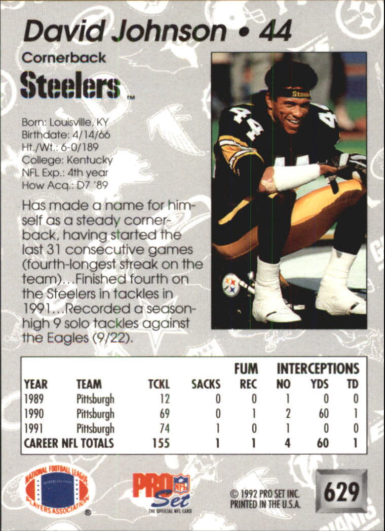 A2160- 1992 Pro Set Football #s 501-700 +Inserts -You Pick- 15+ FREE US SHIP - Picture 257 of 318