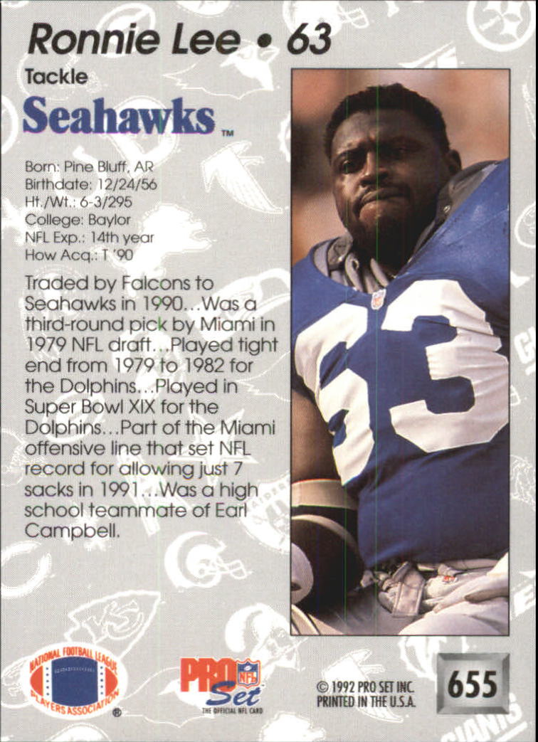 A2160- 1992 Pro Set Football #s 501-700 +Inserts -You Pick- 15+ FREE US SHIP - Picture 301 of 318