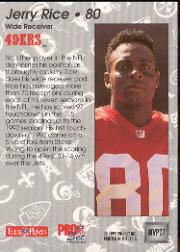 1992 Pro Set Jerry Rice San Francisco 49ers #80