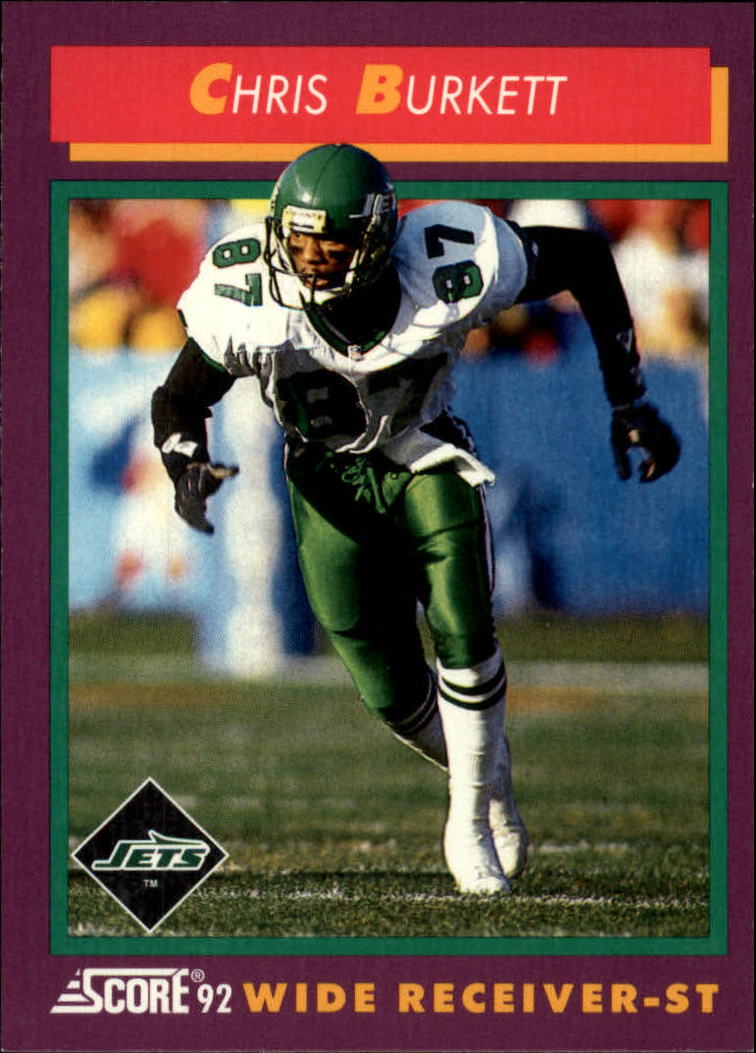 1984 TOPPS JEROME BARKUM #145 NEW YORK JETS