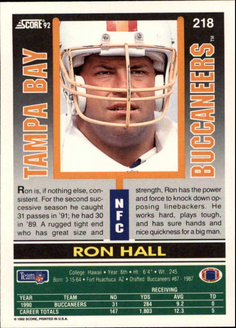 A9250- 1992 Score Football Cards 201-400 +Rookies -You Pick- 15+ FREE US SHIP - Picture 37 of 381