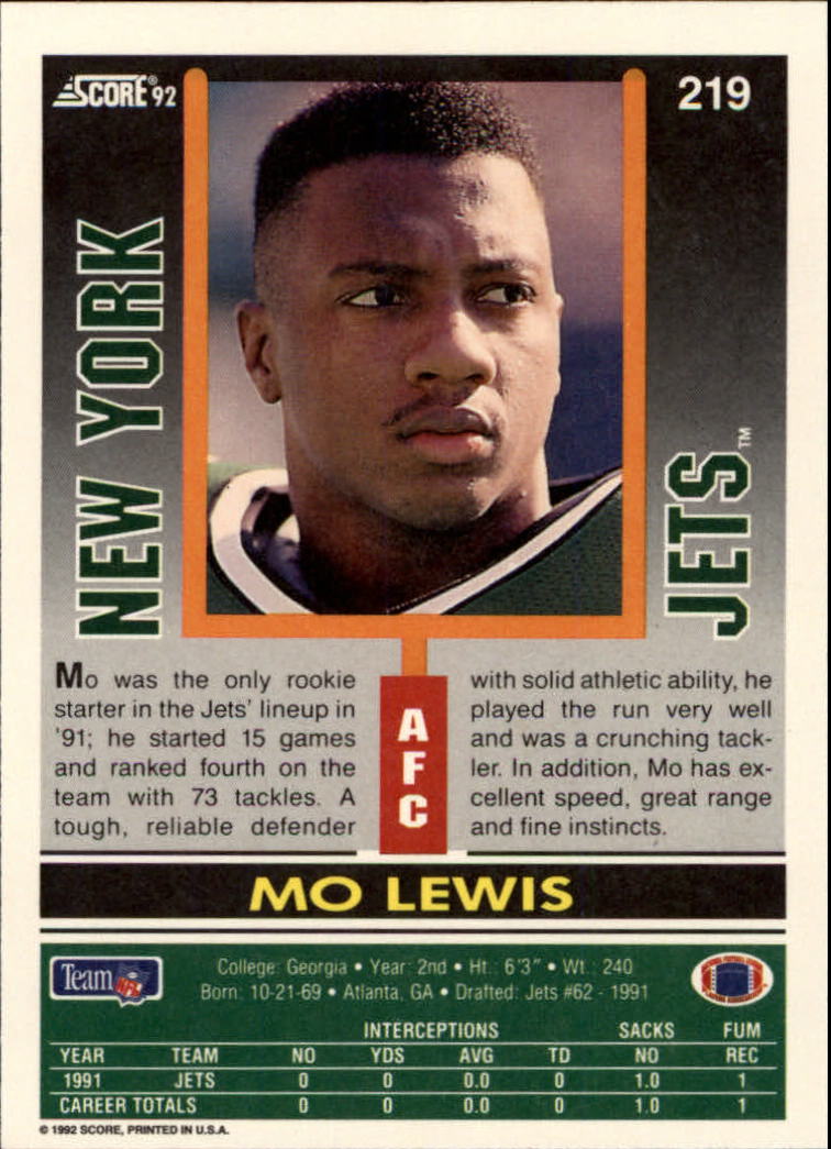 A9250- 1992 Score Football Cards 201-400 +Rookies -You Pick- 15+ FREE US SHIP - Picture 39 of 381