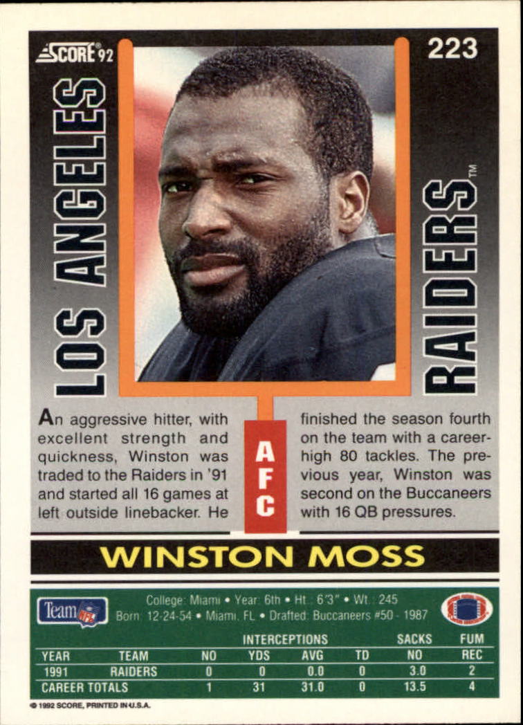 A9250- 1992 Score Football Cards 201-400 +Rookies -You Pick- 15+ FREE US SHIP - Picture 47 of 381