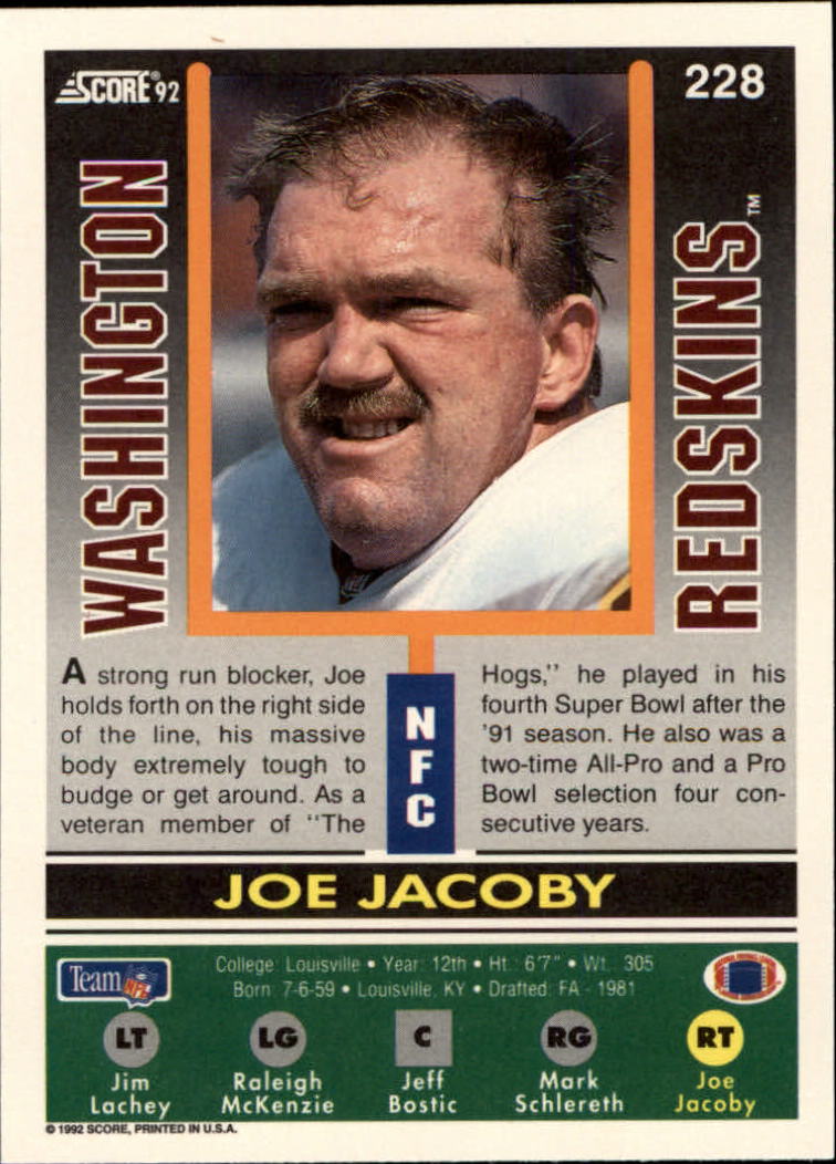 A9250- 1992 Score Football Cards 201-400 +Rookies -You Pick- 15+ FREE US SHIP - Picture 59 of 381