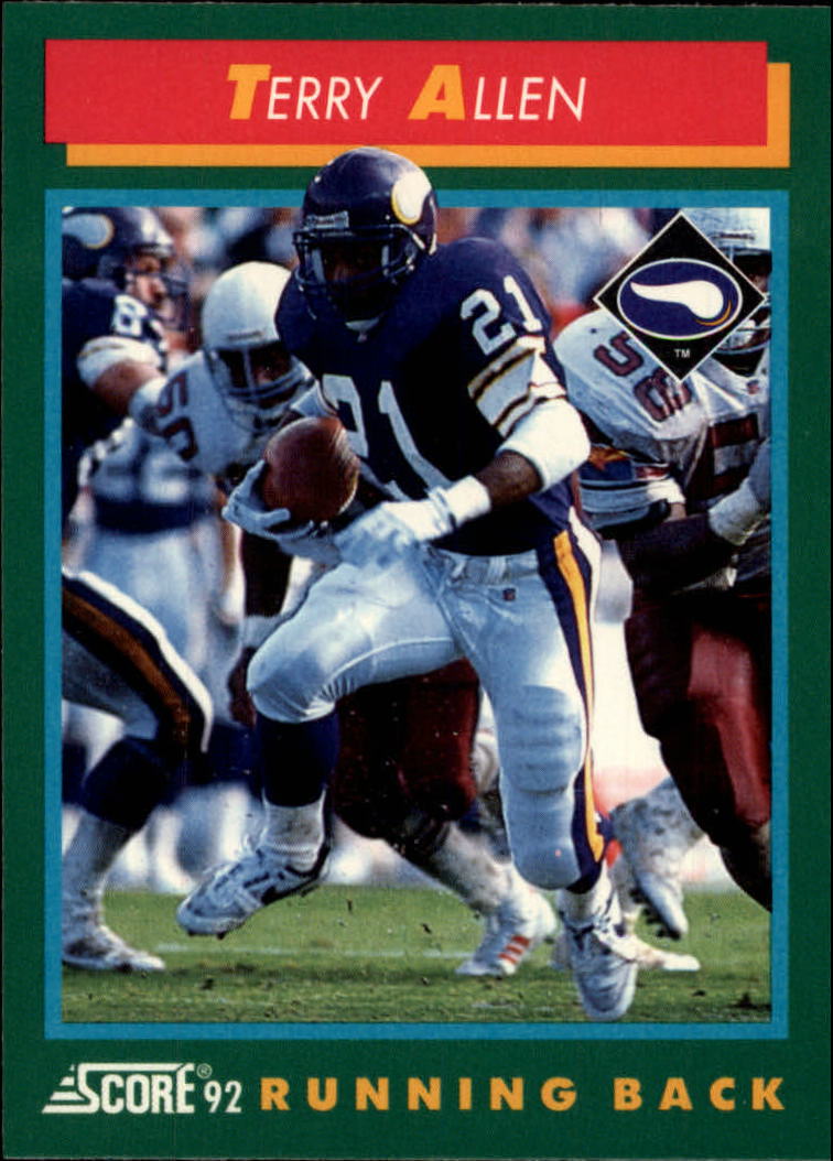 Ray Berry 1991 Score #158 Minnesota Vikings FOOTBALL