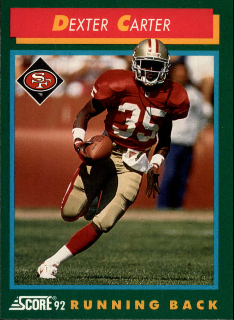 1992 Score #236 Dexter Carter