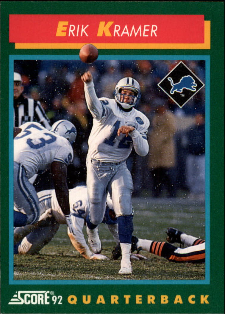 A9250- 1992 Score Football Cards 201-400 +Rookies -You Pick- 15+ FREE US SHIP - Picture 90 of 381