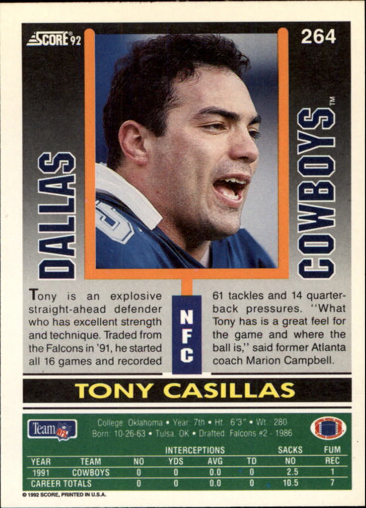 A9250- 1992 Score Football Cards 201-400 +Rookies -You Pick- 15+ FREE US SHIP - Picture 125 of 381