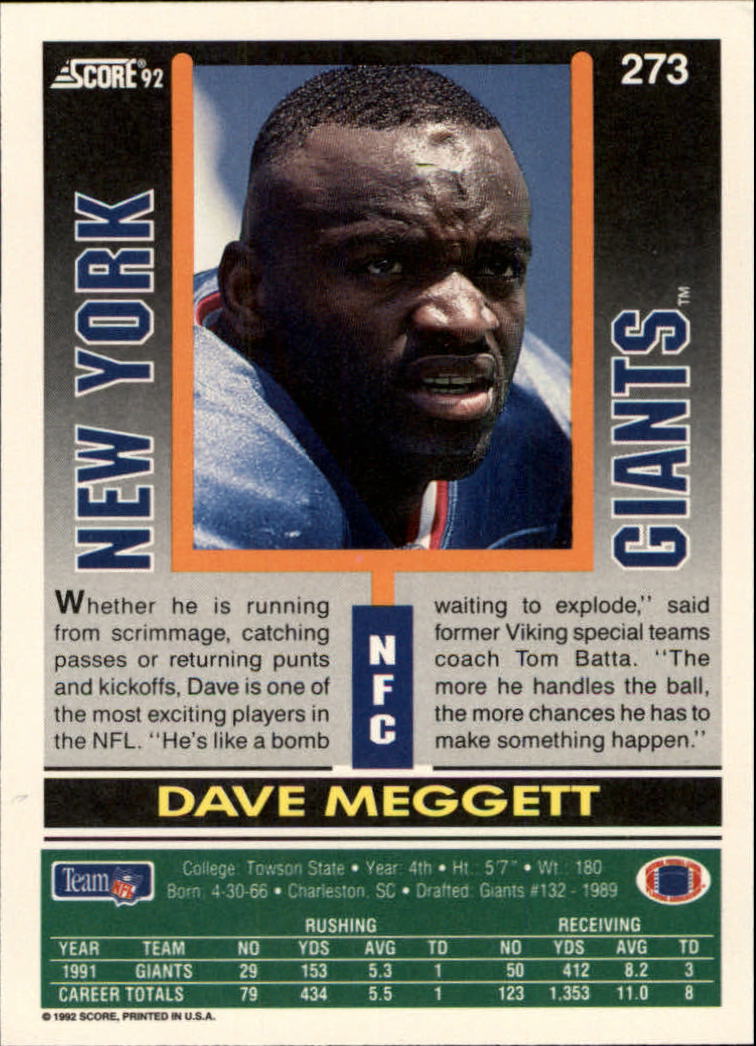 A9250- 1992 Score Football Cards 201-400 +Rookies -You Pick- 15+ FREE US SHIP - Picture 143 of 381
