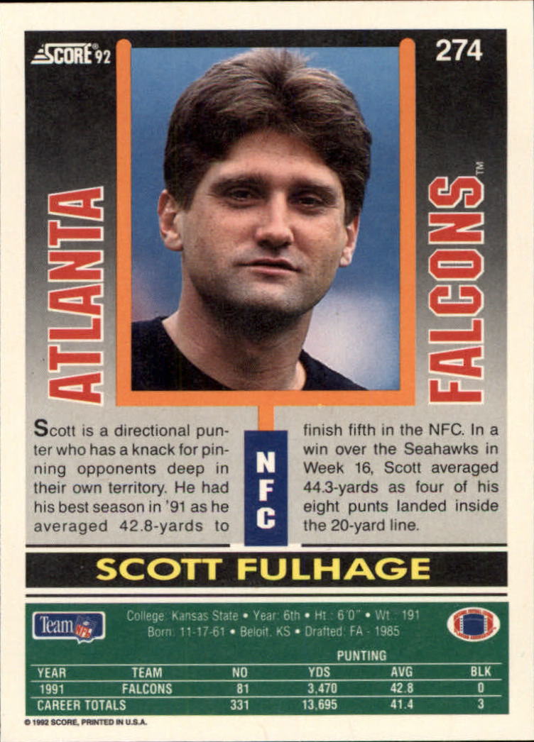 A9250- 1992 Score Football Cards 201-400 +Rookies -You Pick- 15+ FREE US SHIP - Picture 145 of 381