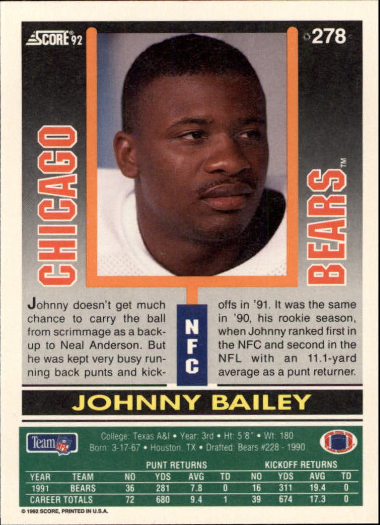 A9250- 1992 Score Football Cards 201-400 +Rookies -You Pick- 15+ FREE US SHIP - Picture 153 of 381