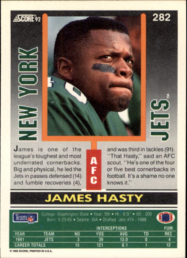 A9250- 1992 Score Football Cards 201-400 +Rookies -You Pick- 15+ FREE US SHIP - Picture 161 of 381