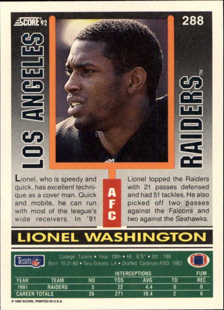 A9250- 1992 Score Football Cards 201-400 +Rookies -You Pick- 15+ FREE US SHIP - Picture 171 of 381