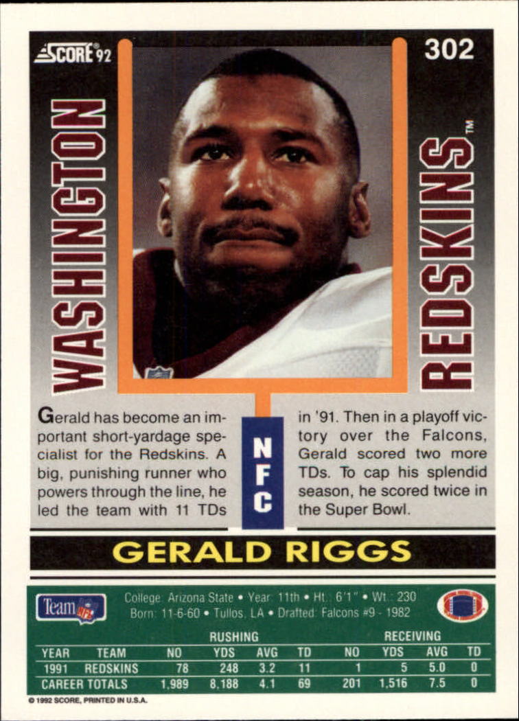 A9250- 1992 Score Football Cards 201-400 +Rookies -You Pick- 15+ FREE US SHIP - Picture 197 of 381