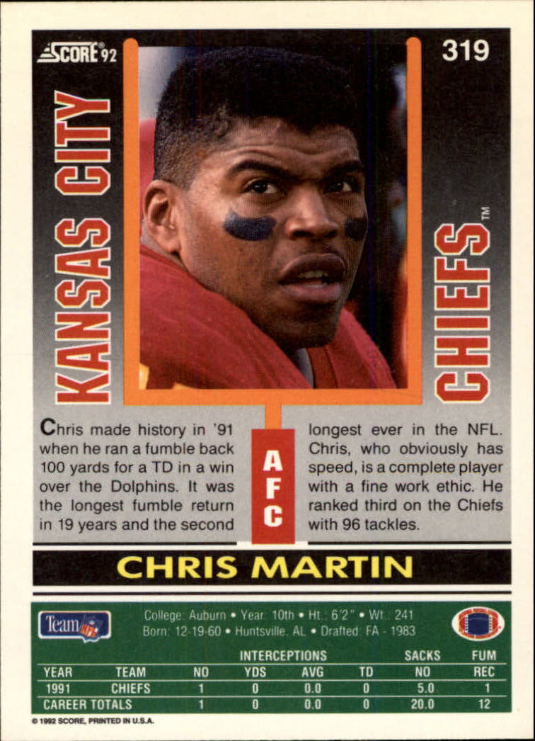 A9250- 1992 Score Football Cards 201-400 +Rookies -You Pick- 15+ FREE US SHIP - Picture 227 of 381