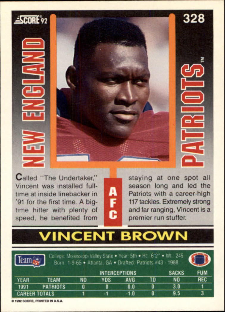 A9250- 1992 Score Football Cards 201-400 +Rookies -You Pick- 15+ FREE US SHIP - Picture 243 of 381