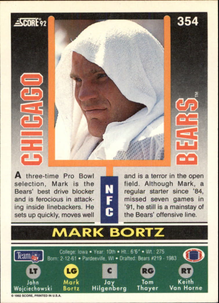 A9250- 1992 Score Football Cards 201-400 +Rookies -You Pick- 15+ FREE US SHIP - Picture 293 of 381