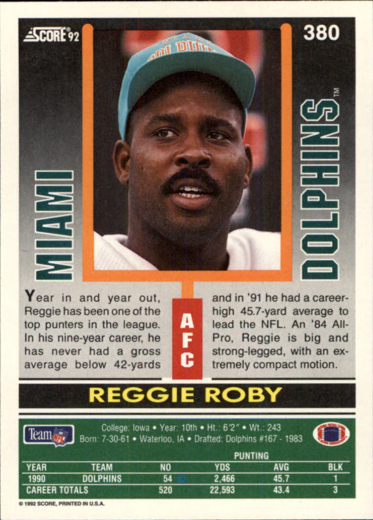 A9250- 1992 Score Football Cards 201-400 +Rookies -You Pick- 15+ FREE US SHIP - Picture 343 of 381