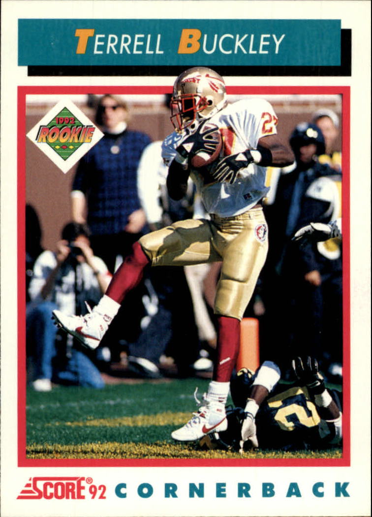 1992 Nfl Gameday Terrell Buckley #18