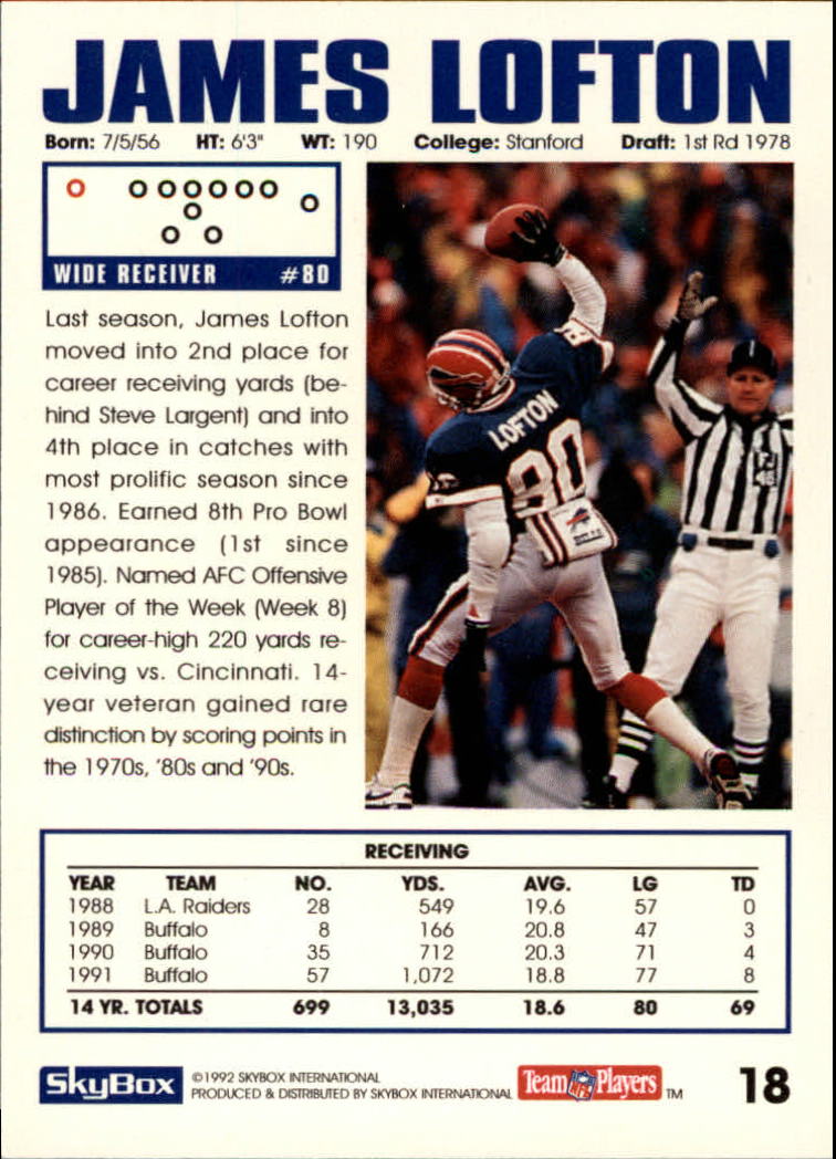 A1050- 1992 Skybox Impact FB Card #s 1-250 +Rookies -You Pick- 15+ FREE US SHIP - Picture 33 of 479