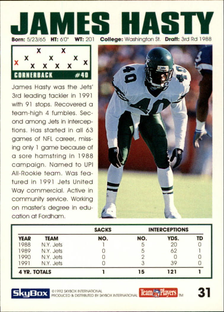 A1050- 1992 Skybox Impact FB Card #s 1-250 +Rookies -You Pick- 15+ FREE US SHIP - Picture 57 of 479