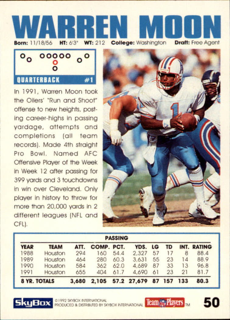 A1050- 1992 Skybox Impact FB Card #s 1-250 +Rookies -You Pick- 15+ FREE US SHIP - Picture 93 of 479