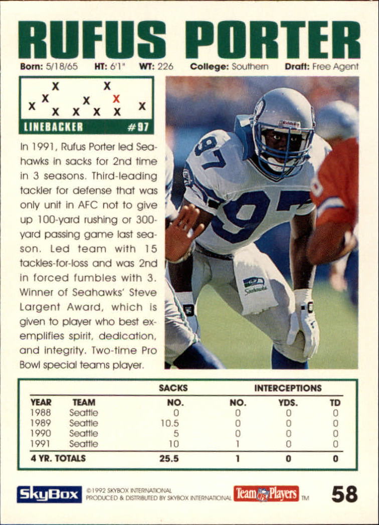 A1050- 1992 Skybox Impact FB Card #s 1-250 +Rookies -You Pick- 15+ FREE US SHIP - Picture 107 of 479
