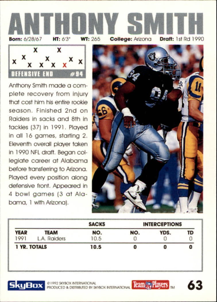 A1050- 1992 Skybox Impact FB Card #s 1-250 +Rookies -You Pick- 15+ FREE US SHIP - Picture 117 of 479
