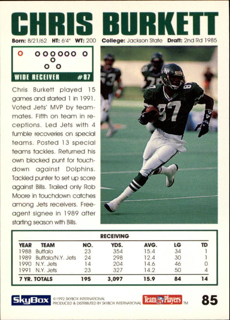 A1050- 1992 Skybox Impact FB Card #s 1-250 +Rookies -You Pick- 15+ FREE US SHIP - Picture 159 of 479
