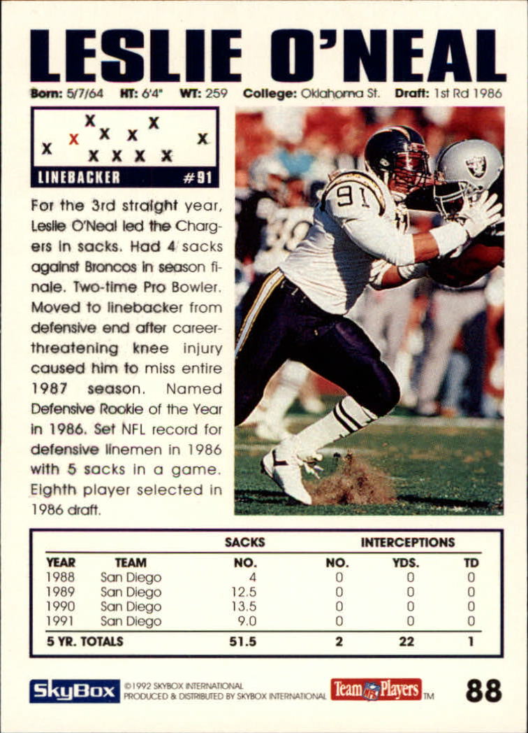 A1050- 1992 Skybox Impact FB Card #s 1-250 +Rookies -You Pick- 15+ FREE US SHIP - Picture 165 of 479