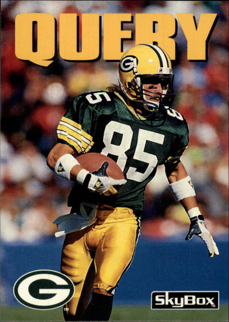 1992 SkyBox Impact #112 Jeff Query UER/(Text mentions Oilers,/but Packers logo/still on front)