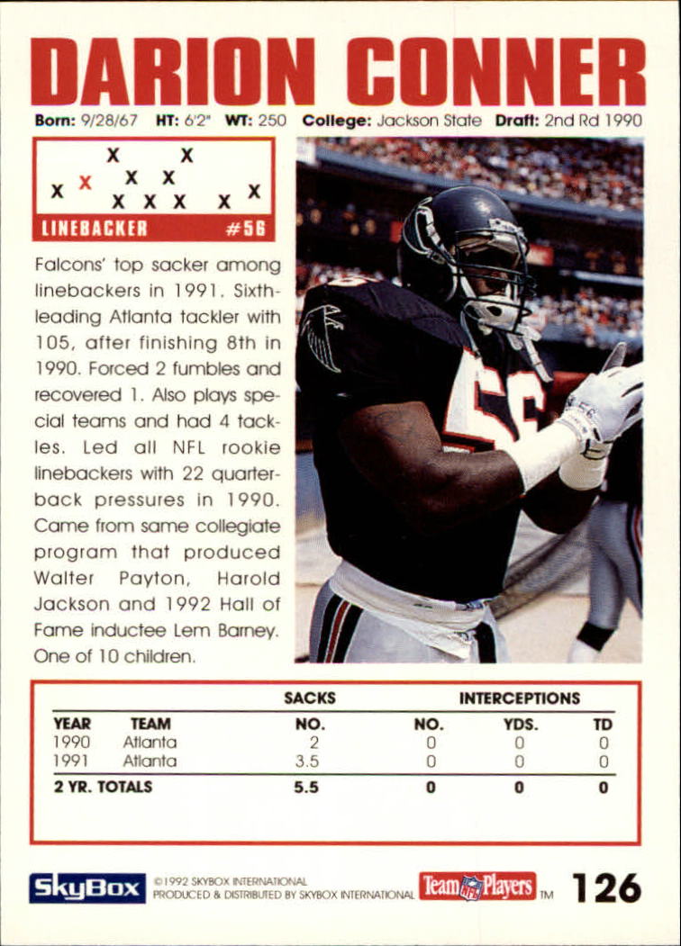 A1050- 1992 Skybox Impact FB Card #s 1-250 +Rookies -You Pick- 15+ FREE US SHIP - Picture 241 of 479