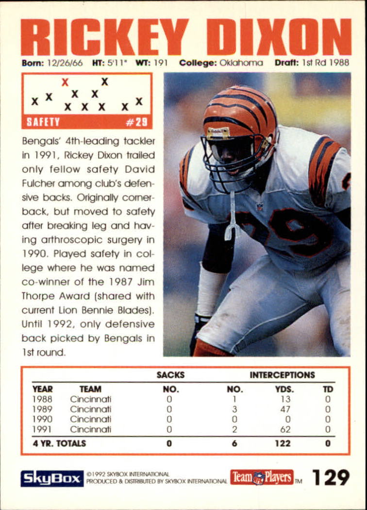 A1050- 1992 Skybox Impact FB Card #s 1-250 +Rookies -You Pick- 15+ FREE US SHIP - Picture 247 of 479