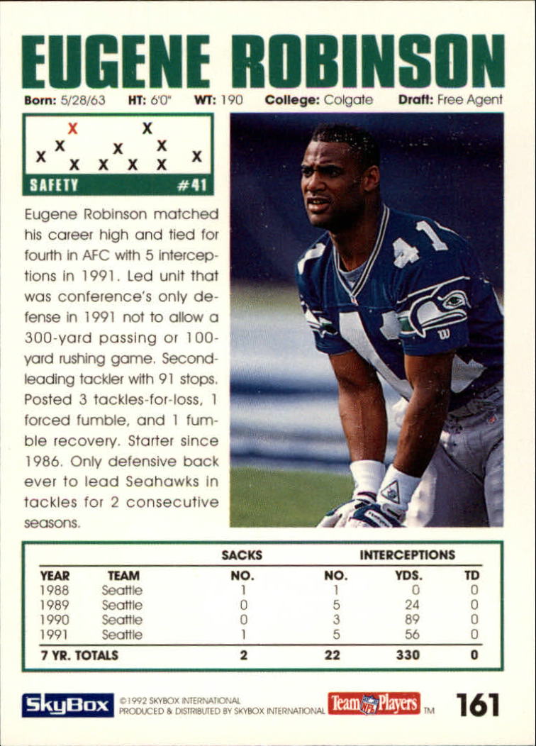 A1050- 1992 Skybox Impact FB Card #s 1-250 +Rookies -You Pick- 15+ FREE US SHIP - Picture 309 of 479