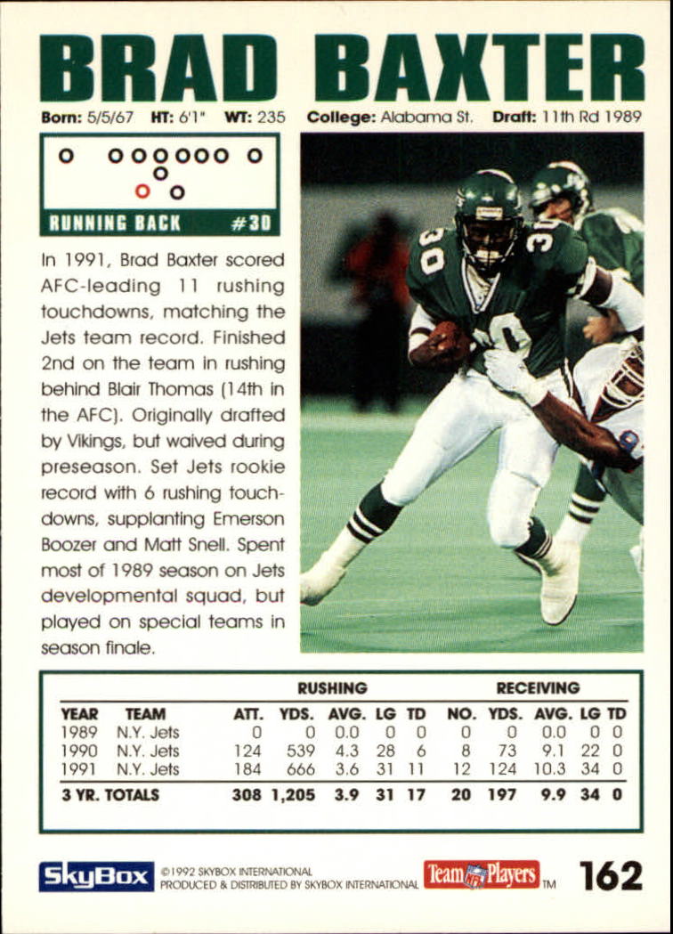 A1050- 1992 Skybox Impact FB Card #s 1-250 +Rookies -You Pick- 15+ FREE US SHIP - Picture 311 of 479