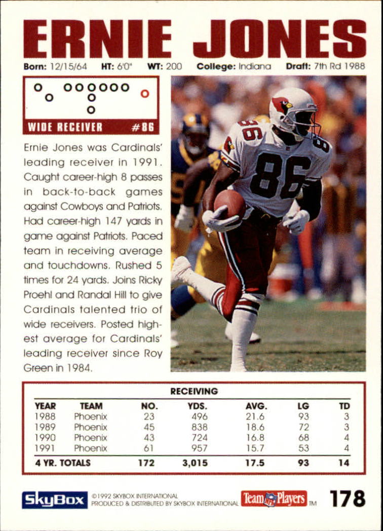 A1050- 1992 Skybox Impact FB Card #s 1-250 +Rookies -You Pick- 15+ FREE US SHIP - Picture 343 of 479