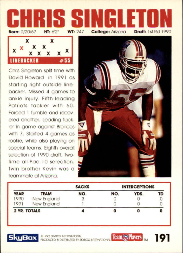 A1050- 1992 Skybox Impact FB Card #s 1-250 +Rookies -You Pick- 15+ FREE US SHIP - Picture 367 of 479