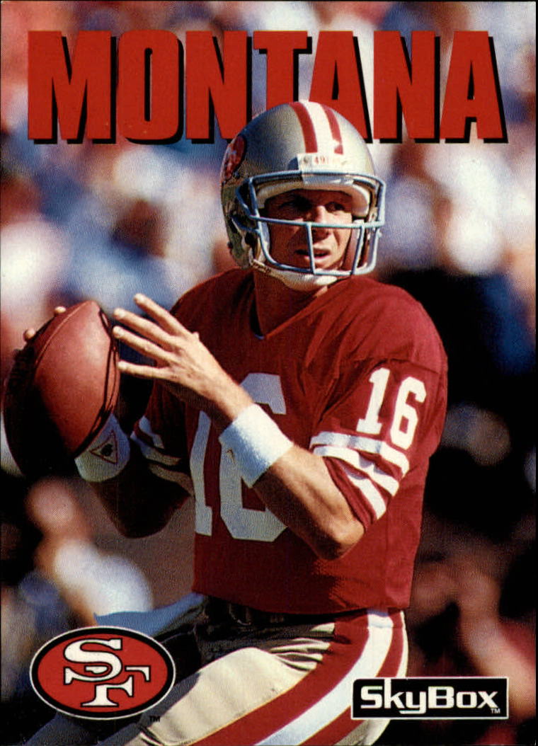 1989 Score #329 Joe Montana Value - Football