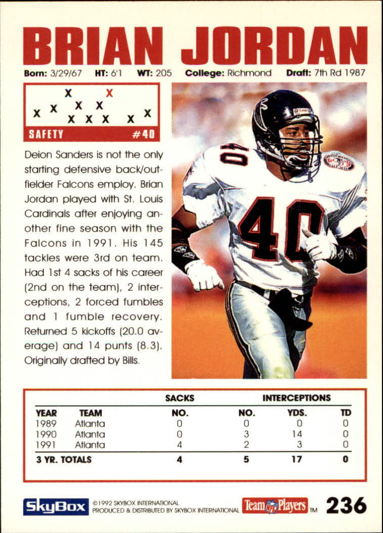 A1050- 1992 Skybox Impact FB Card #s 1-250 +Rookies -You Pick- 15+ FREE US SHIP - Picture 451 of 479
