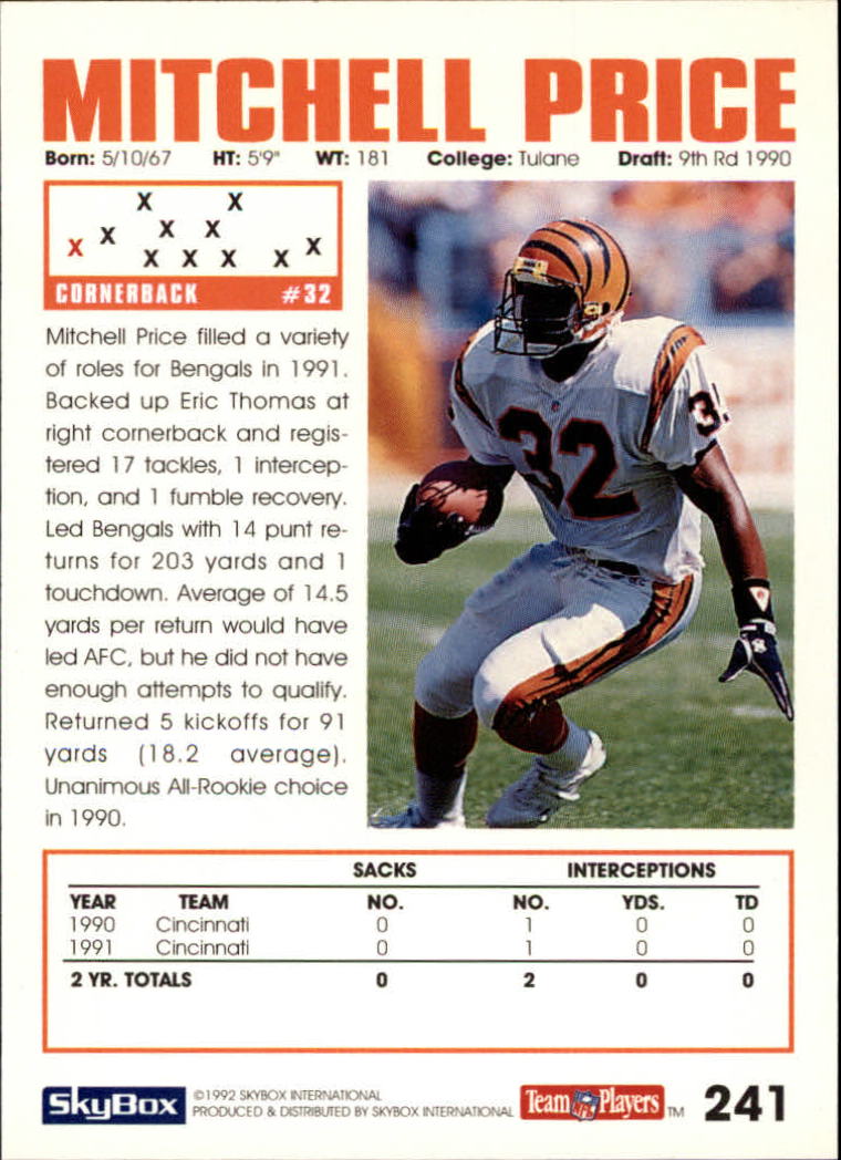 A1050- 1992 Skybox Impact FB Card #s 1-250 +Rookies -You Pick- 15+ FREE US SHIP - Picture 461 of 479