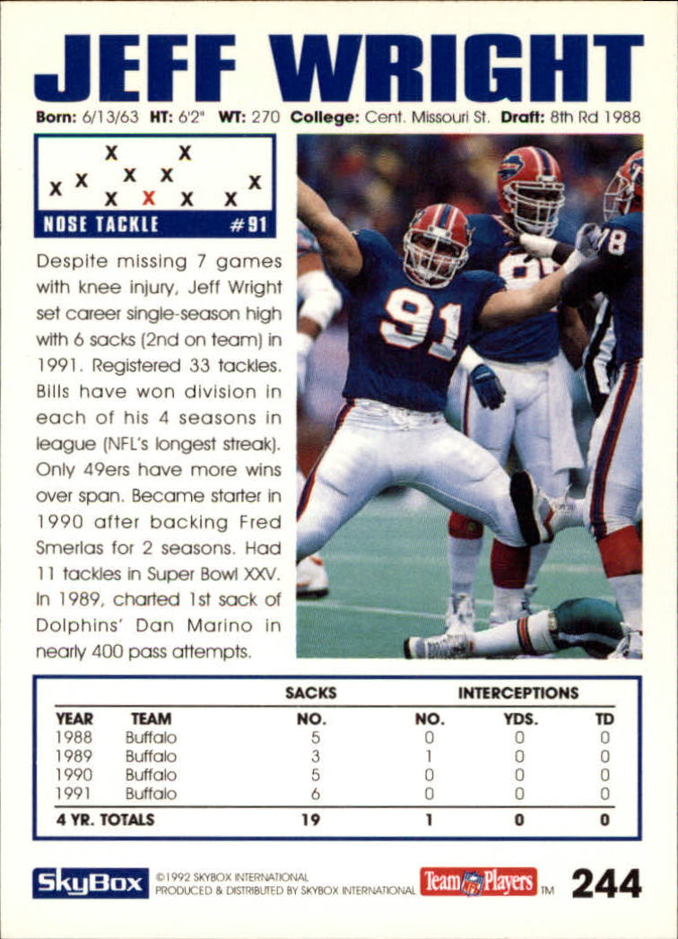 A1050- 1992 Skybox Impact FB Card #s 1-250 +Rookies -You Pick- 15+ FREE US SHIP - Picture 467 of 479