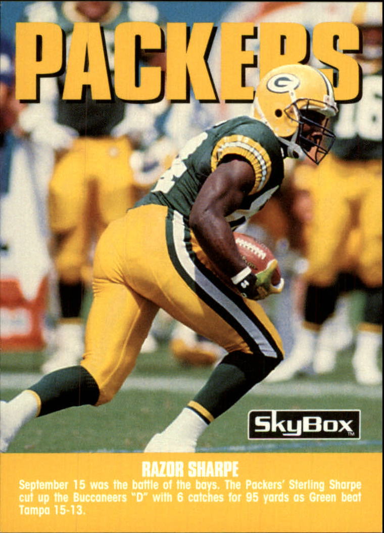 SkyBox Green Bay Packers Football Trading Cards