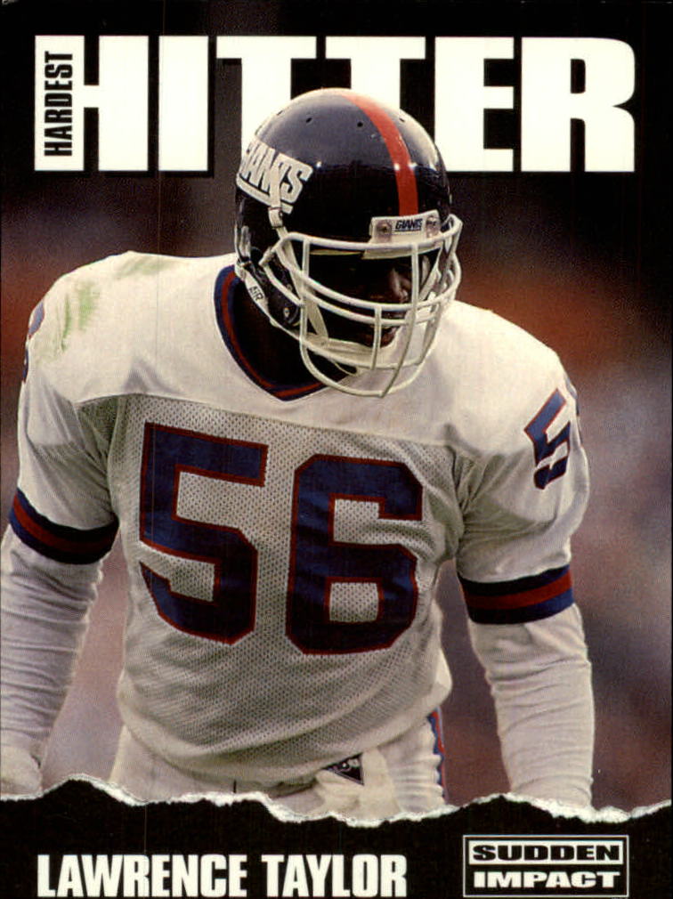 1992 SkyBox Impact #319 Lawrence Taylor HH